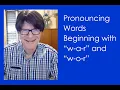 Words beginning with WAR and WOR