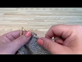 Wrap and Turn Purlwise