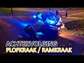 Lagu Politie | Achtervolging verdachten heterdaad ramkraak/plofkraak | Utrecht Stad