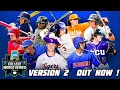 MLB The Show 23 NCAA College Baseball Rosters V2 Update and Uniform Tutorial Xbox series X