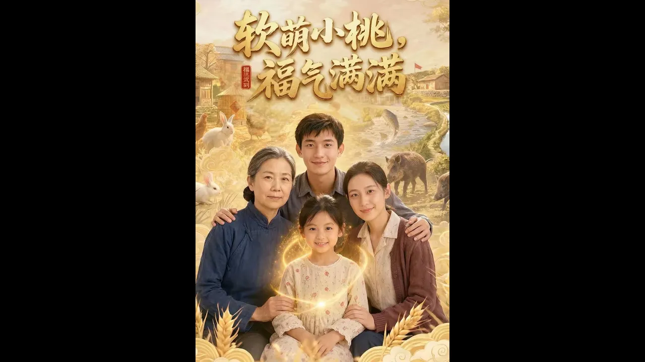 软萌小桃,福气满满