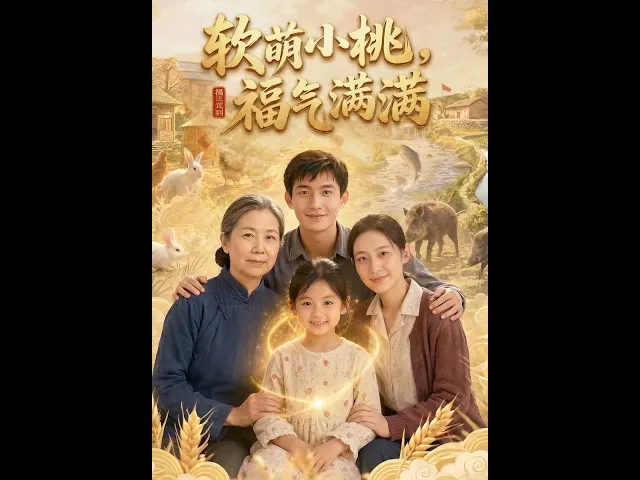 软萌小桃,福气满满