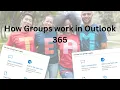 How groups work in Outlook online Create manage and delete a group