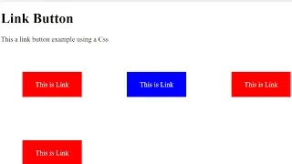 Advance Links-Buttons Using HTML CSS