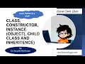 Learn Code Quiz Data Science Classes Constructors Objects and Inheritance Python