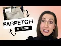 FARFETCH Review Is FARFETCH Legit YSL Rive Gauche Tory Burch Tote Unboxing Honest Review