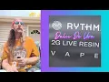 Rythm Dulce De Uva 2 Gram Live Resin Disposable Vape