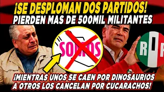 SE DESPLOMA EL PRI Y NI LAS CUCARACHAS LO RESCATARON ¡PENSARON QUE NO NOS DARÍAMOS CUENTA!
