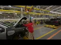 Drone Flythrough of F-150 Lightning production at Ford Rouge EV plant