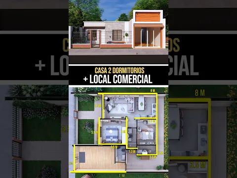 Casa con local comercial ¿Vale la pena? 🤔
