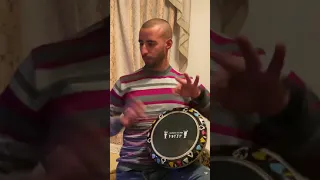 طبلة مع موسيقى 