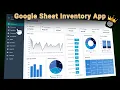 ChatGPT Google Sheet Inventory Management System and Inventory Dashboard Part 2