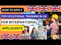 Lagu HOW TO APPLY FOR VOCATIONAL TRAINING IN UK FOR INTERNATIONAL APPLICANTS