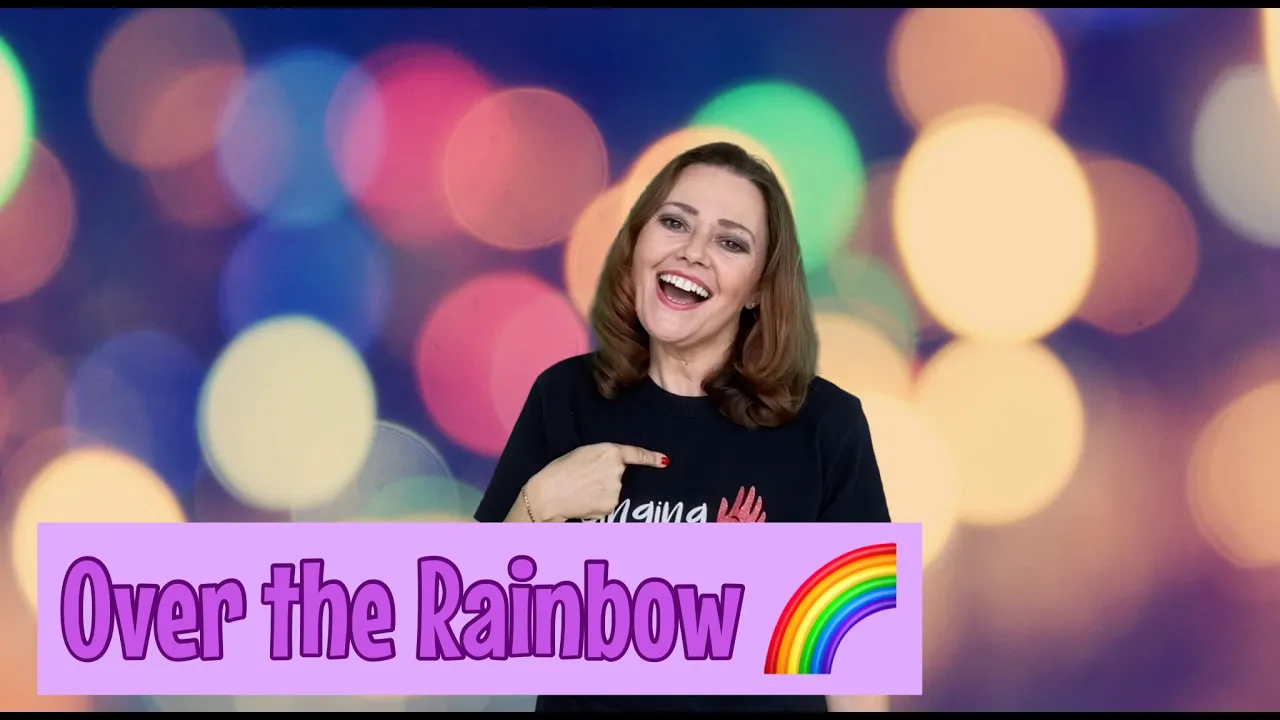 Makaton - OVER THE RAINBOW - Singing Hands