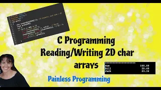 C - 2D Arrays