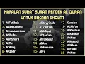 Download Lagu Hafalan surat surat pendek Al Quran untuk bacaan sholat