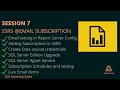 SSRS Email Subscription Configuration