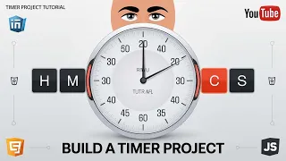 Build a Countdown Timer with HTML CSS and JavaScript - Complete Tutorial