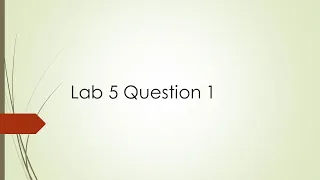 CSE102N Lab 05