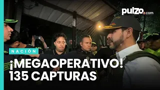 Operativo en Medellín deja 135 capturas y 153 allanamientos | Pulzo