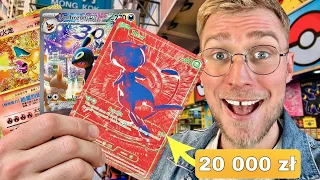 WYDAŁEM 20 000 ZŁOTYCH NA KARTY POKEMON W HONG KONGU