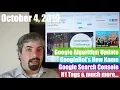 Google October Algorithm Update GoogleBot s New Name Search Console Changes More