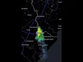 Radar Burn at Savannah Wildlife Refuge