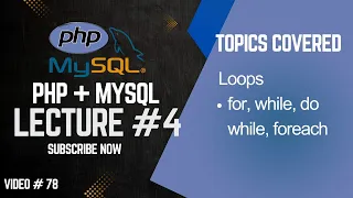 Master PHP Loops For While Do-While and Foreach Explained with Examples