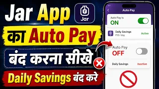 Jar app se autopay band kaise kare | jar app ka autopay kaise band kare | how to stop jar autopay