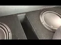 JL W3 12S 600 WATT BUDGET STOCK SOUND SYSTEM