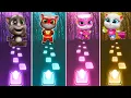 Lagu Heroes Tom - Angela Hank - Talking Tom - Taking Angela | Tiles Hop EDM RUSH #tileshopseries