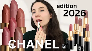 New CHANEL ROUGE COCO LIPSTICKS 2026 Review Swatches Cecile vs Flying Cloud