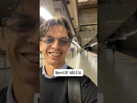 METRÔ VAZIO EM SÃO PAULO
