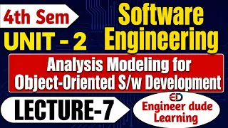 What is Analysis Modeling For Object-Oriented Software Development Engineerdude-g6m