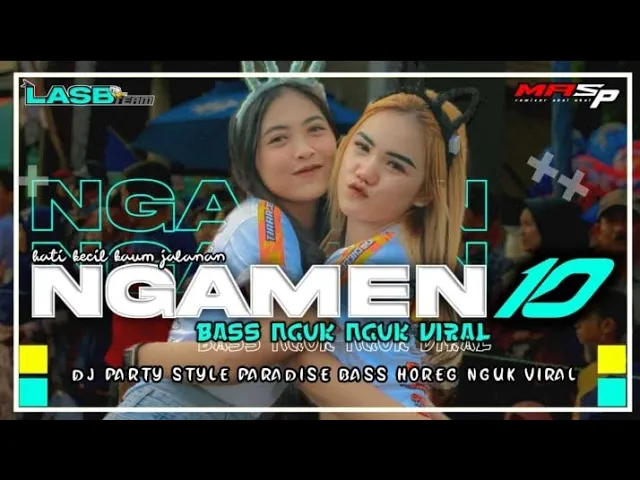 Download MP3 DJ NGAMEN 10 X PARTY PARADIZ BAS LINDU || HATI KECIL ANAK JALANAN ||  MAS P PRODUCTION