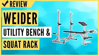 Weider Platinum Utility Bench Squat Rack Review