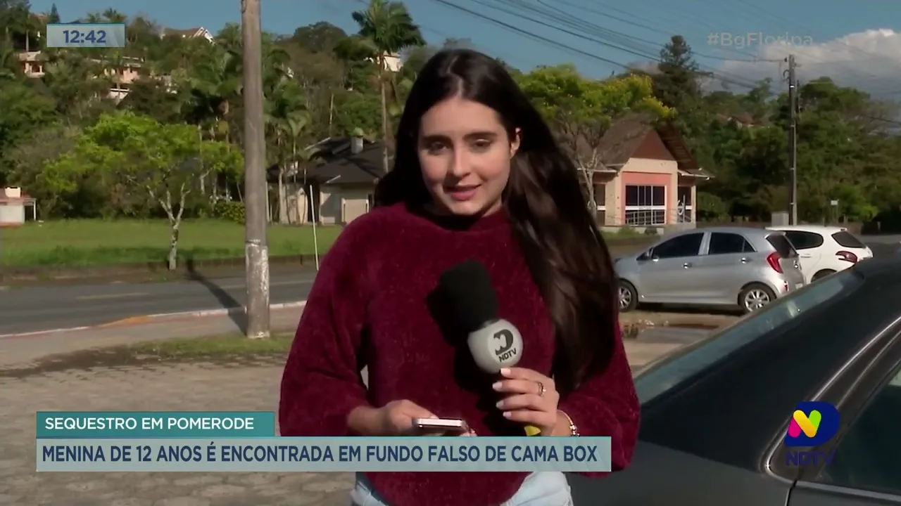 Sequestro em Pomerode: menina de 12 anos é encontrada em fundo falso de cama box