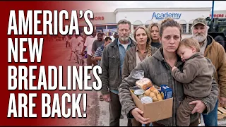 America’s Breadlines Are Back! Working Families Wait Hours For Food