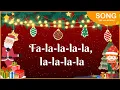 Download Lagu Deck the Halls (Fa-la-la-la-la) with Lyrics | Christmas Songs and Carols | Milkolo Kids TV #music