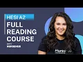 Full HESI Reading Course