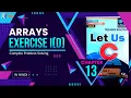 Let Us C Solutions C Programming How to pass array to a function in C Language Use Array in C