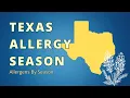 Allergy Season in Texas