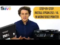Epson WorkForce WF-3640 Printer Ink Cartridges Installation