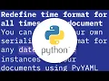 Formatting custom class output in PyYAML