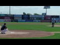 Meteorologist Dan Zarrow throws first pitch at Somerset Patriots game doesn t blow it