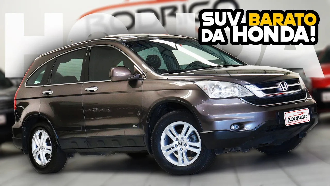 UM EXCELENTE SUV POR MENOS DE R$60 MIL! Honda CR-V EXL 4WD 2011 ÚNICO DONO na Rodrigo Automóveis!