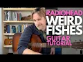 Download Lagu Weird Fishes Guitar Tutorial   Radiohead