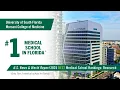 Tier 1 No 1 in Florida Morsani College of Medicine