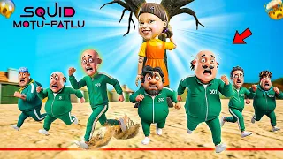 Motu Patlu play Squid Game 😱 in GTA 5 !! मोटू पतलू का सबसे बुरा दिन | No Samosa, Only Death!
