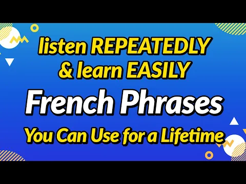 Download MP3 French phrases you can use for a lifetime — Listen repeatedly and learn easily